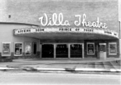 Theater entrance, 9 December 1949.